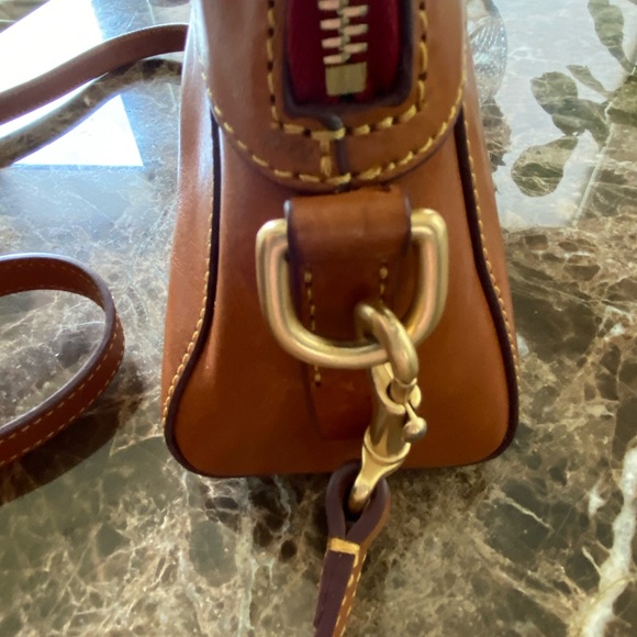 Dooney & Bourke FLORENTINE LEATHER LINED NATURAL Leather Bag - Picture 5 of 8